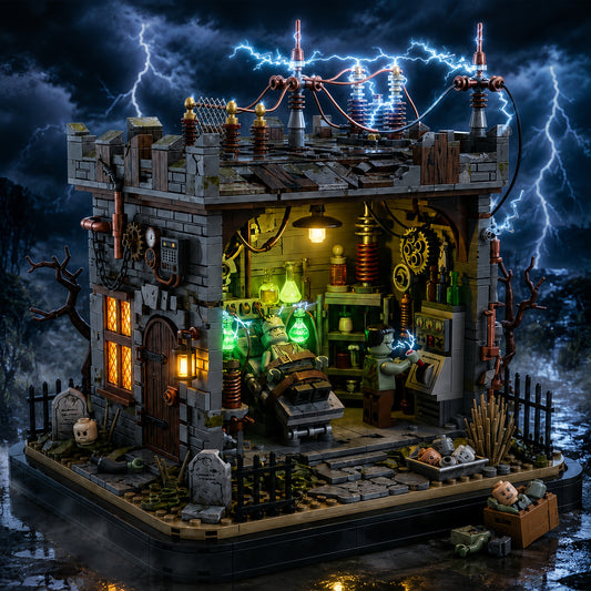 Spooky Halloween display model for adults