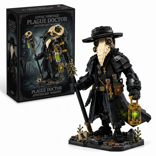 Plague Doctor Apothecary Warden Collector Building Set