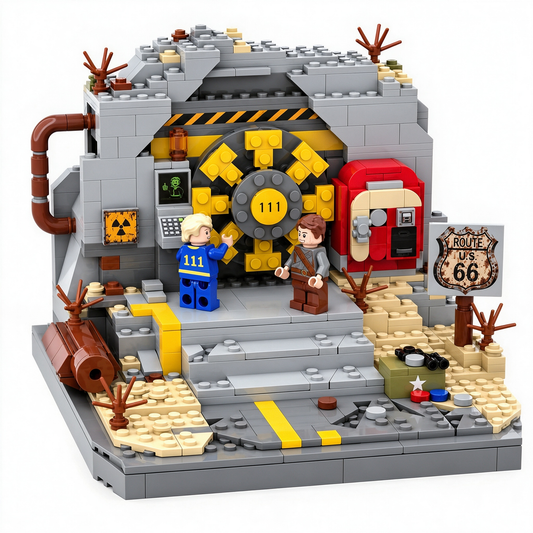 Vault 111 Wasteland Entrance Collector Building Set
