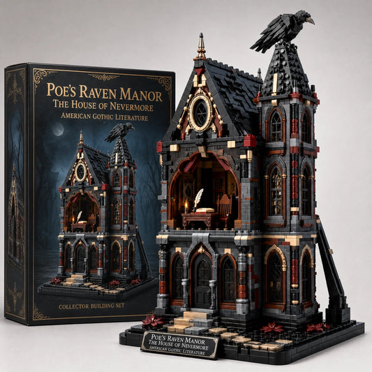 Poe’s Raven Manor — The House of Nevermore Collector Building Set