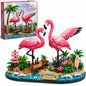 Florida Flamingo Paradise Building Block Set