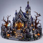 Haunted Gothic Chapel Building Blocks Set