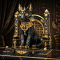 Black-Gold Egyptian Bastet Goddess Collector Building Set