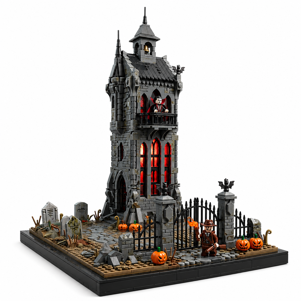 Vampire Bell Tower Gothic Building Set