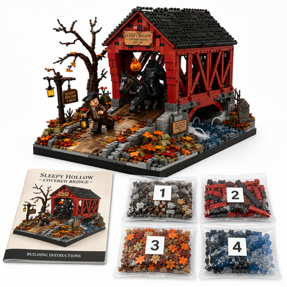 Sleepy Hollow Covered Bridge Collector Building Set
