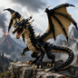 Black Dragon — Ancient Shadow Wyvern Collector’s Edition Building Set