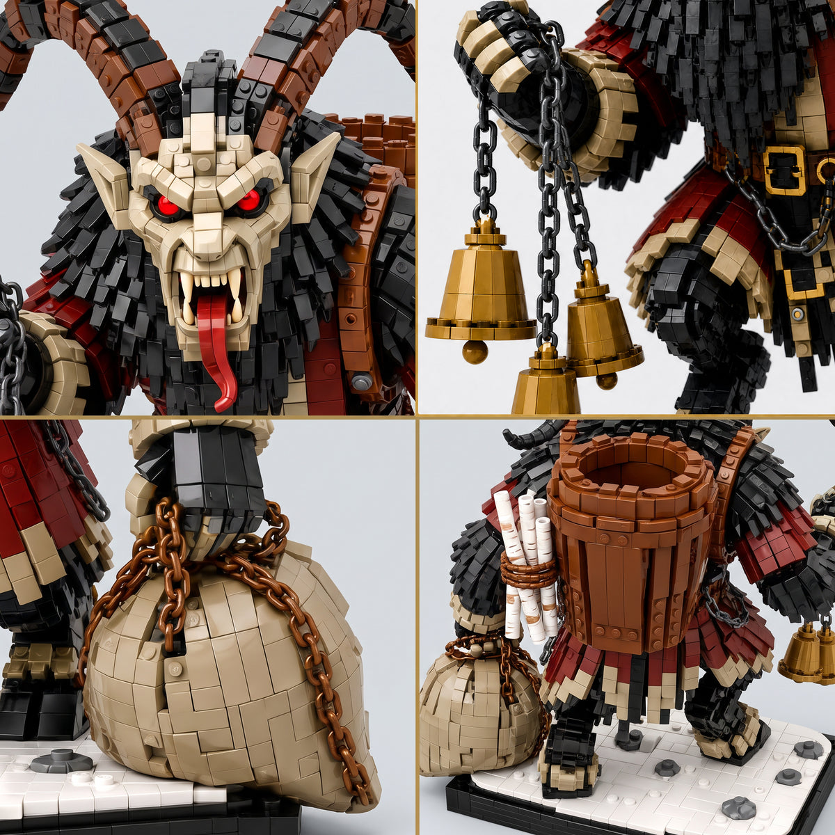 Krampusnacht The Bell-Bearer — Alpine Winter Folklore Collector Building Set