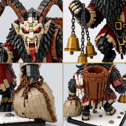 Krampusnacht The Bell-Bearer — Alpine Winter Folklore Collector Building Set