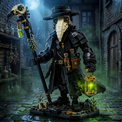 Plague Doctor Apothecary Warden Collector Building Set