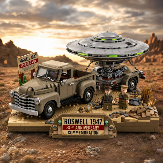 Roswell 1947 UFO Incident Building Set