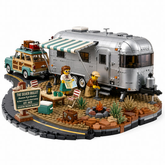 The Silver Bullet American Road Wanderer Collector Building Set