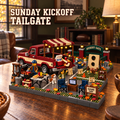 Sunday Kickoff Tailgate Building Set