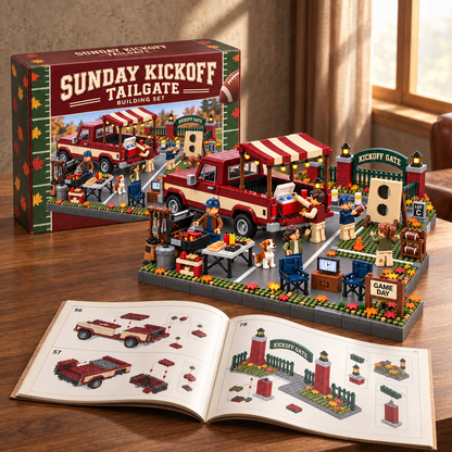 Sunday Kickoff Tailgate Building Set