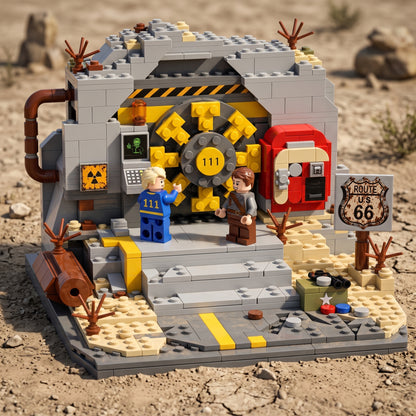 Vault 111 Wasteland Entrance Collector Building Set