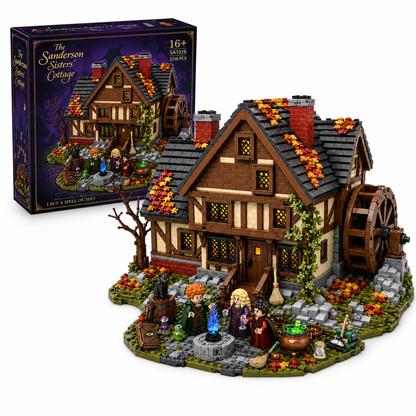 The Sanderson Sisters’ Cottage Collector Building Set