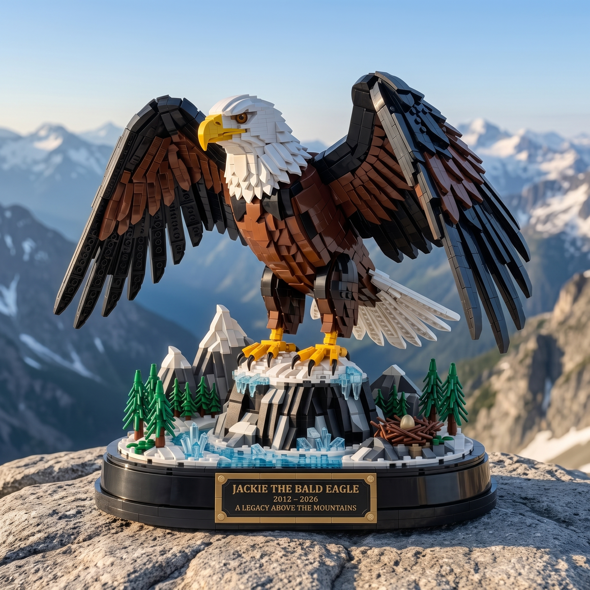 Jackie: A Legacy Above the Mountains Building Set