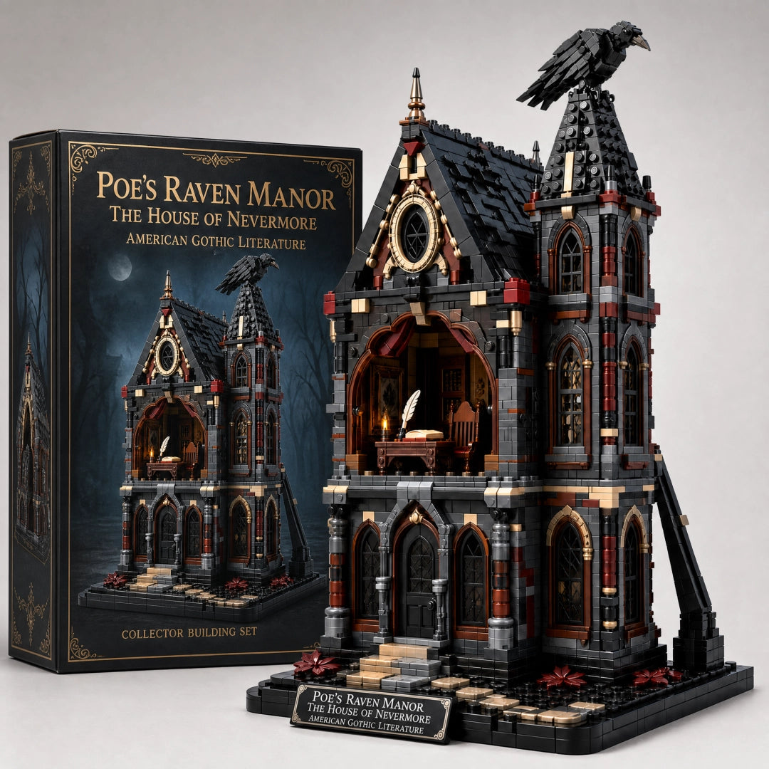 Poe’s Raven Manor — The House of Nevermore Collector Building Set