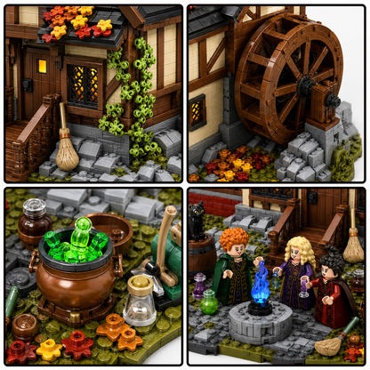 The Sanderson Sisters’ Cottage Collector Building Set