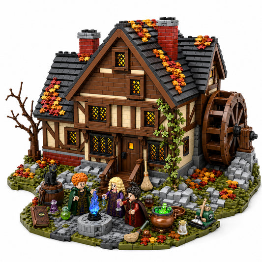 The Sanderson Sisters’ Cottage Collector Building Set